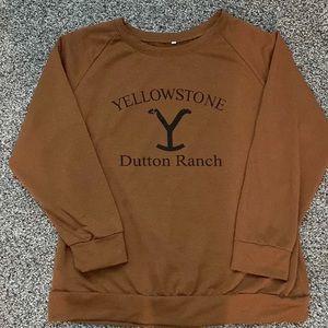 Yellowstone lightweight sweatshirt